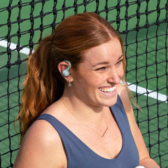 GO Sport+ True Wireless Earbuds Light Blue