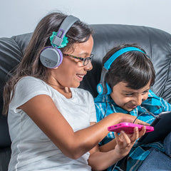 JBuddies Studio Wireless Kids Headphones Graphite/Blue
